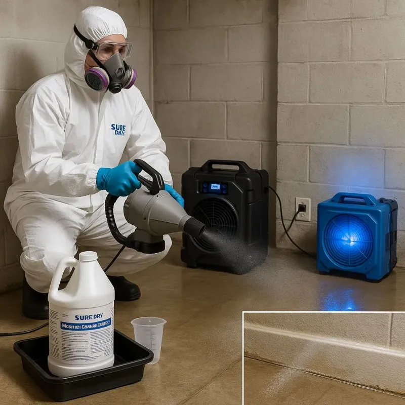 Sanitization and Odor Removal process in Aberdeen, IN